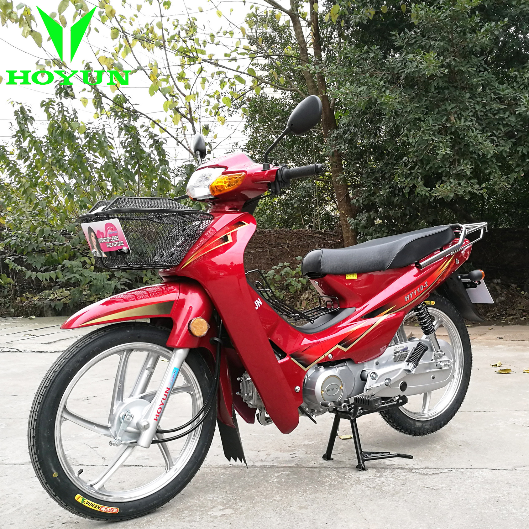 GCC certifications Factory supply HOYUN STAR SOBAR day HAOJOY BENJIN motos Haiti Angola Ivory Coast Power King 110  Motorcycle