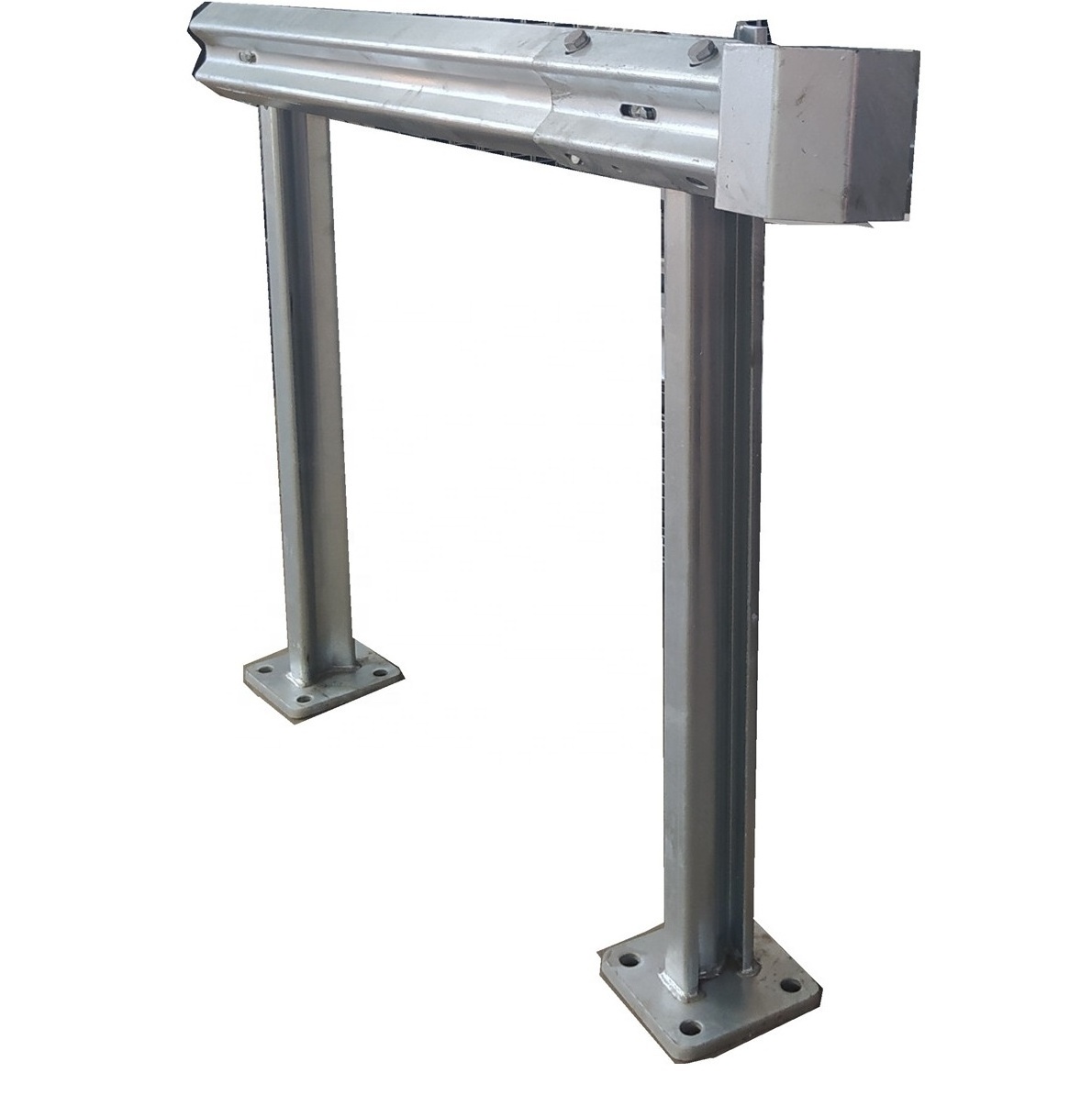 Steel Impact Car Park W Beam Safety Barrier Guard Rail