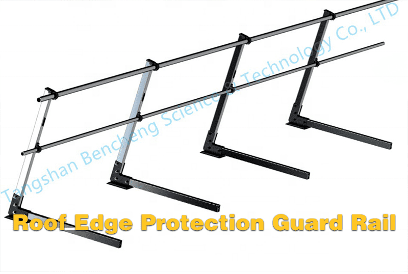 Inclined Edge Protection  Roof Guard Rail Medguard