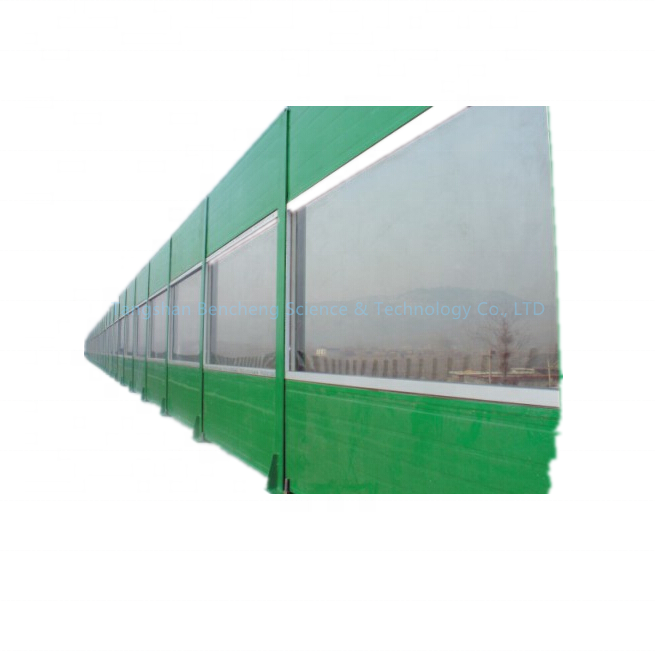 PMMA transparent noise barrier metal sound proof wall sound barrier fences anti sound metal noise barrier