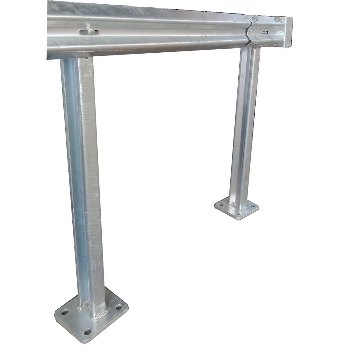 Steel Impact Car Park W Beam Safety Barrier Guard Rail