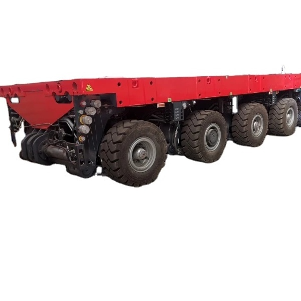 Spmt Heavy Duty Hydraulic Self Propelled Modular Trailer with Steering Lifting Multi Axles