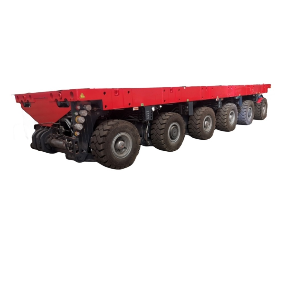 SPMT Heavy Transport Self-propelled hydraulic module trailer for heavy bridge large cargo transport