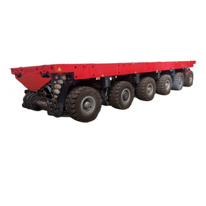 SPMT Heavy Transport Self-propelled hydraulic module trailer for heavy bridge large cargo transport