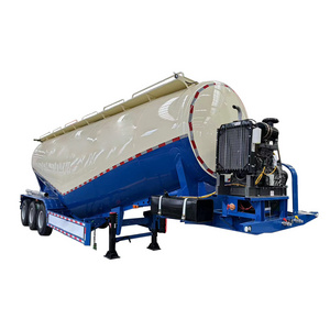 Heavy Duty Bulk Cement Tank Bulker Dry Bulk Cement Tanker Semi Trailer