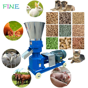 Cattle Pig Chicken Feed Manufacturing Machines Pallet Feed Processing Machinery