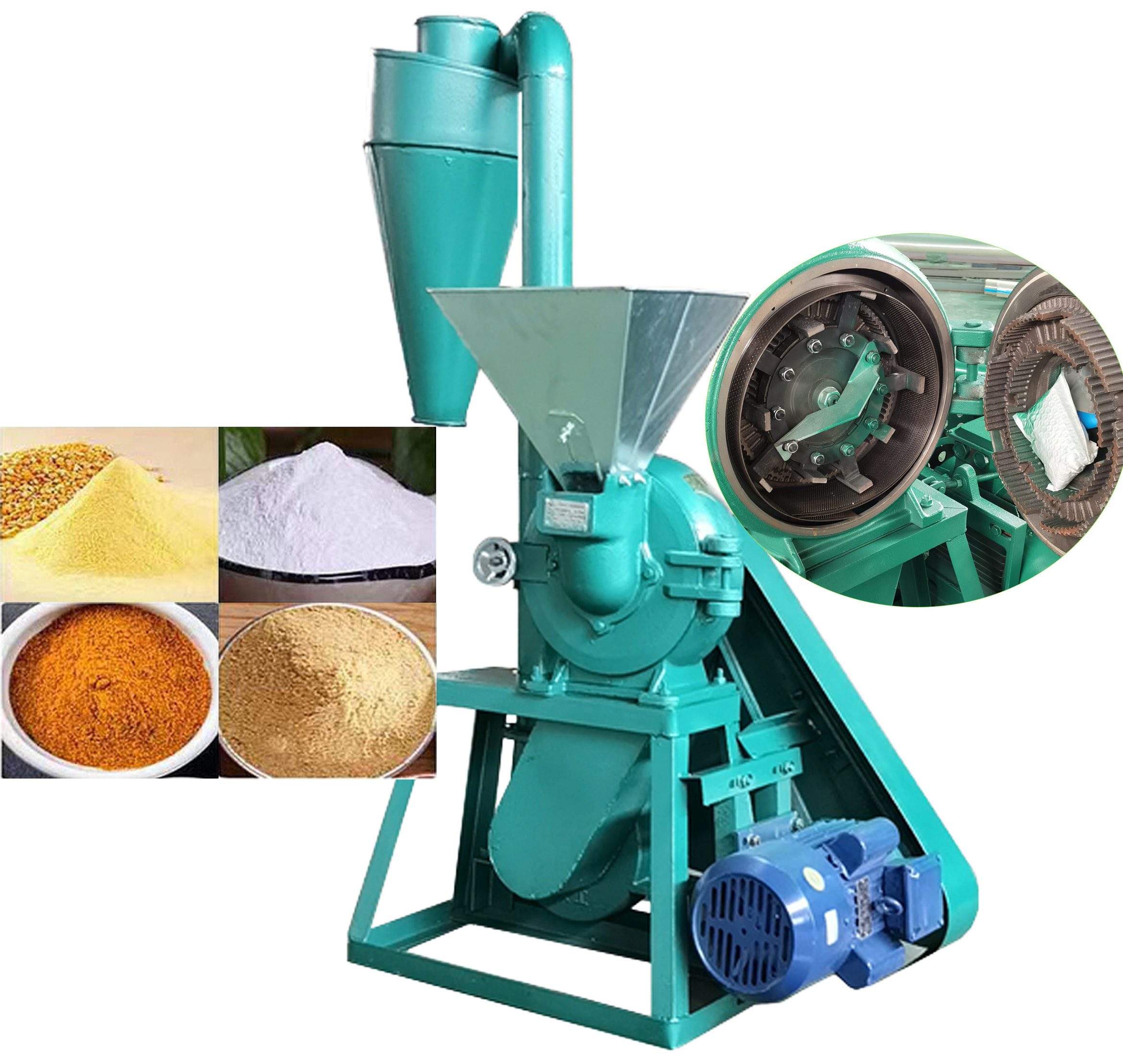 rice bean corn maize Mill Grinder  grain Grinding Machine