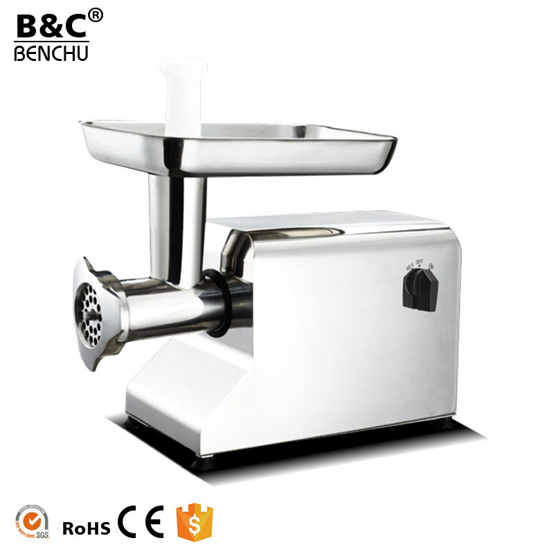 Vertical Stainless Steel Sausage Meat Cutter Mincer 120kg/h Electric Multifunctional Meat Mincer