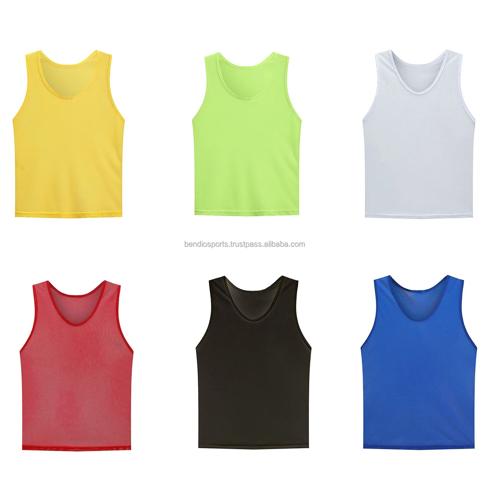 Soccer Vest Jerseys Sports Training Mesh Bibs Loose Soccer Football Basketball Cricket Volleyball Rugby Team Sport Vest