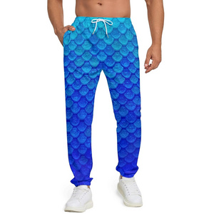 Sublimation Printing Men Wear Comfortable Fabric Jogging Bottoms Joggers Wholesale Best Design Printed Trousers Pants