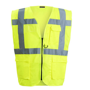 Wholesale High Visibility Reflective Vest Hi Vis Traffic Reflective Safety Vest Safety Vest