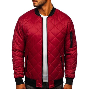 High Street Simple Style Full Zipper Bomber Jacket Wholesale Best Price Winter Season Wear Bomber Jacket