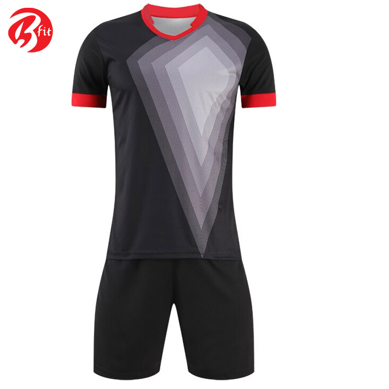 Custom Sublimation Sportswear Accept Customized Logo Men Football Soccer Uniform Kit Set Shirt And Short By Benefit Enterprises