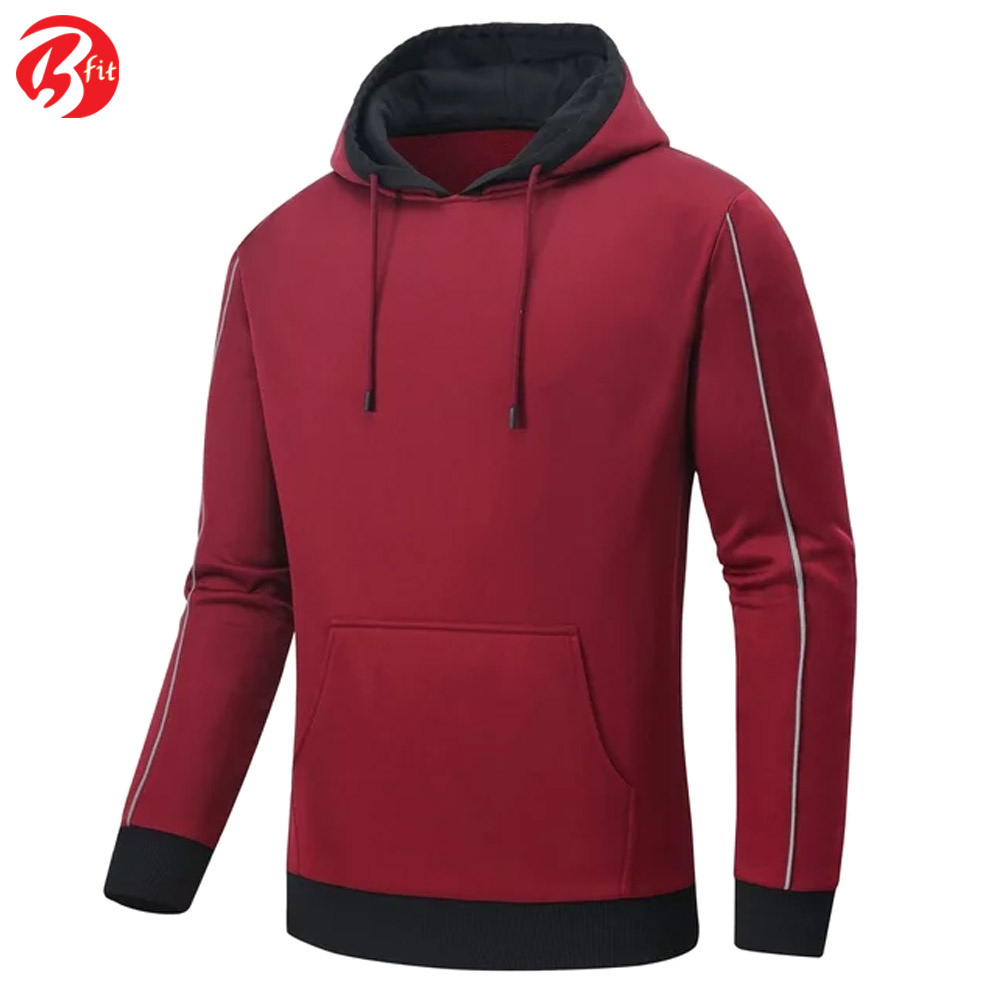 Street Style Regular Sleeve In Different Color 100% Cotton Comfortable Pullover Latest Design Men Wear Hoodies