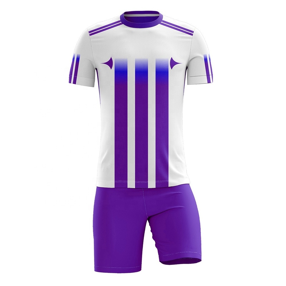 Wholesale Sublimation Uniform Kit Soccer Uniforms Reversible Soccer Jersey And Pant Outdoor Sports Uniform