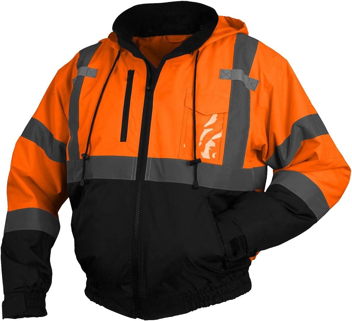 Hi Vis New design reflective Safety Jacket with multiple pockets