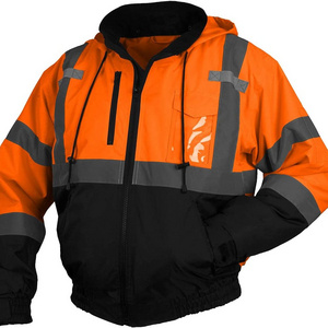 Hi Vis New design reflective Safety Jacket with multiple pockets