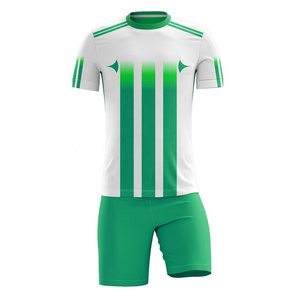 Wholesale Sublimation Uniform Kit Soccer Uniforms Reversible Soccer Jersey And Pant Outdoor Sports Uniform