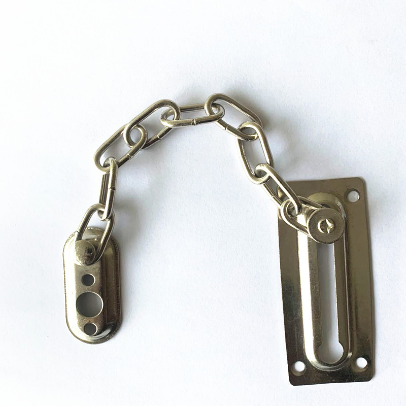 High Quality Hardware Casting Security Door Guard Locks Stainless Steel Metal Door Safety Chain Door Chain Lock