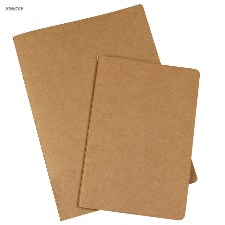 Cheap Bulk Kraft Paper A5 Soft Cover Personalized Students Exercise Notebook for School