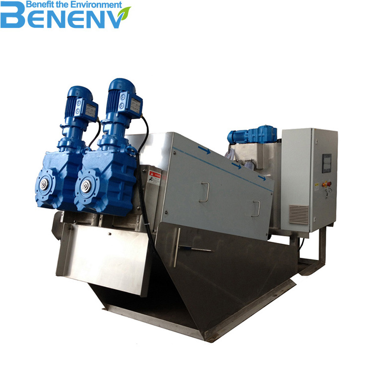 Automatic Self Cleaning Sludge Dewatering Screw Press