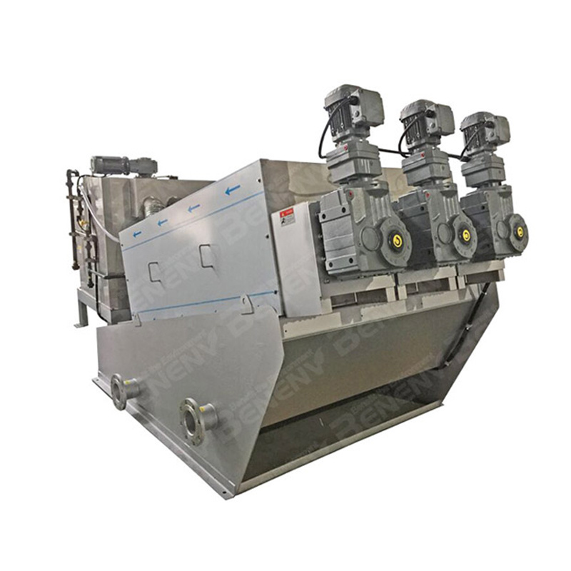 Automatic Self Cleaning Sludge Dewatering Screw Press