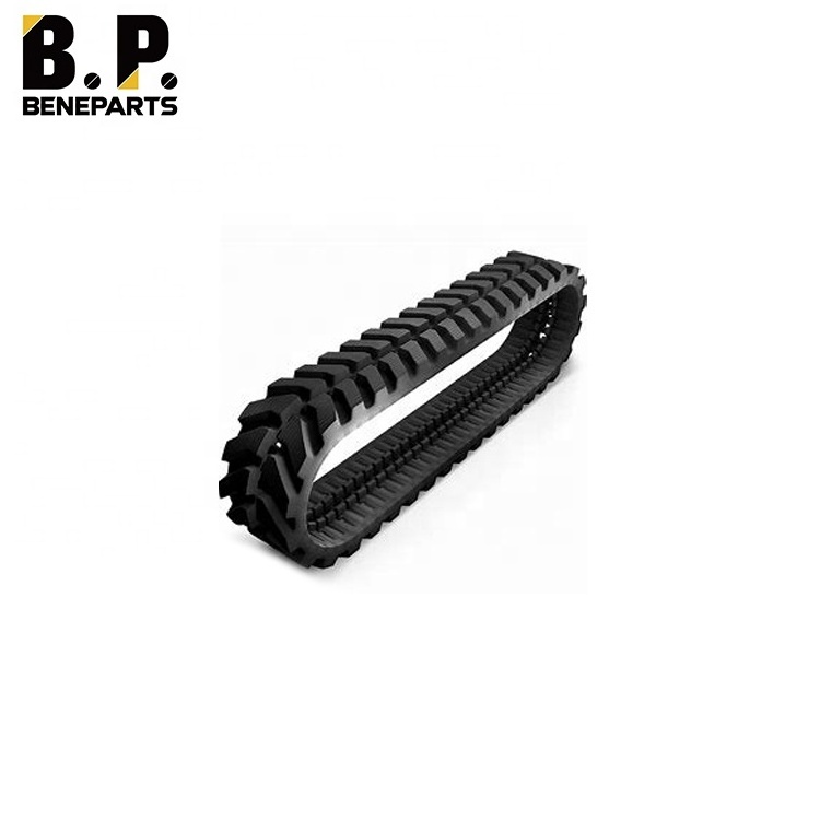 high quality Snowmobile harvester rubber track for lawn mower undercarriage small harvester rubber track