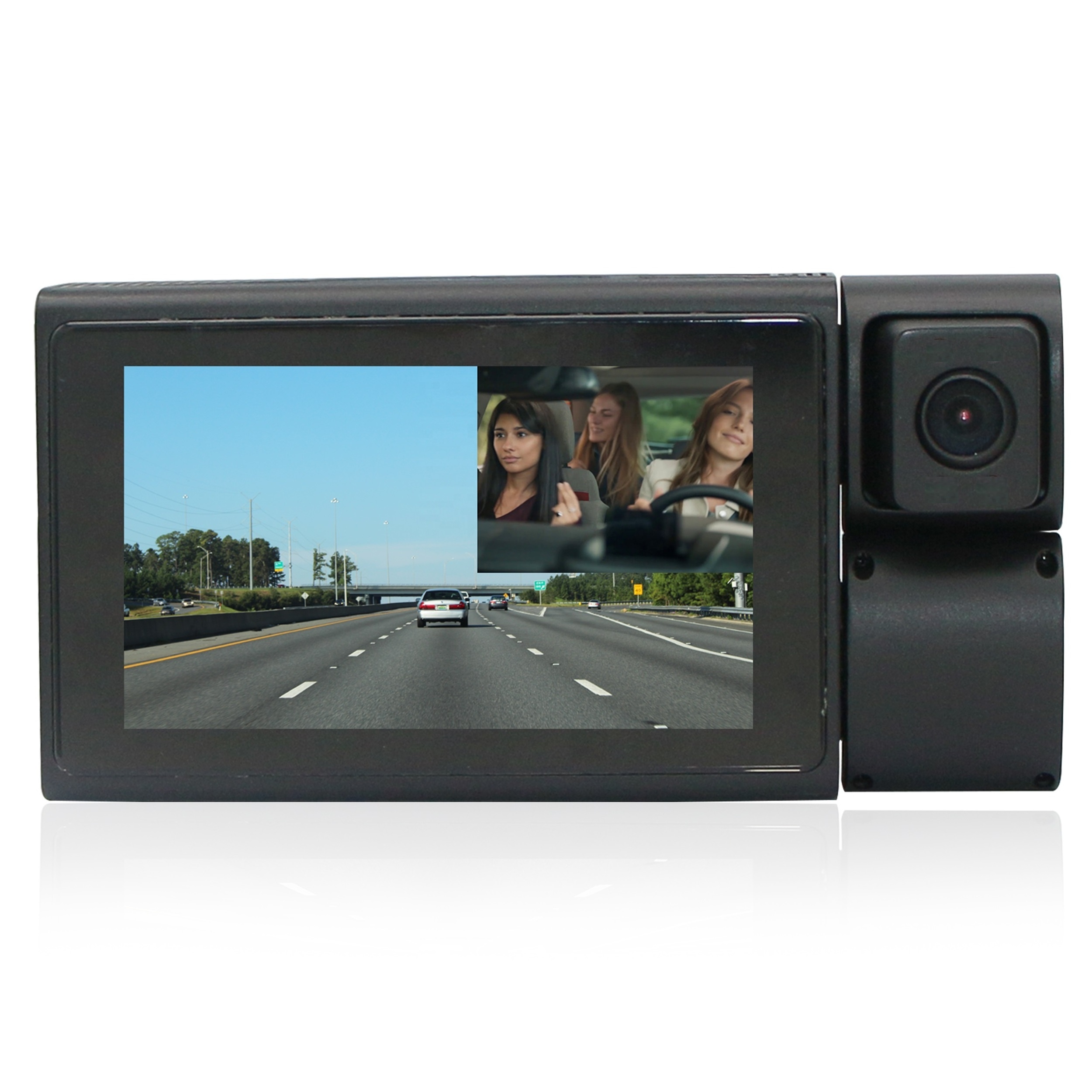 1080p Hd Full 4 Inch Screen Wifi Car Black Box Dash Cam Android 8.1 Camera 4g Lte Car Gps Dvr Car Driving Recorder