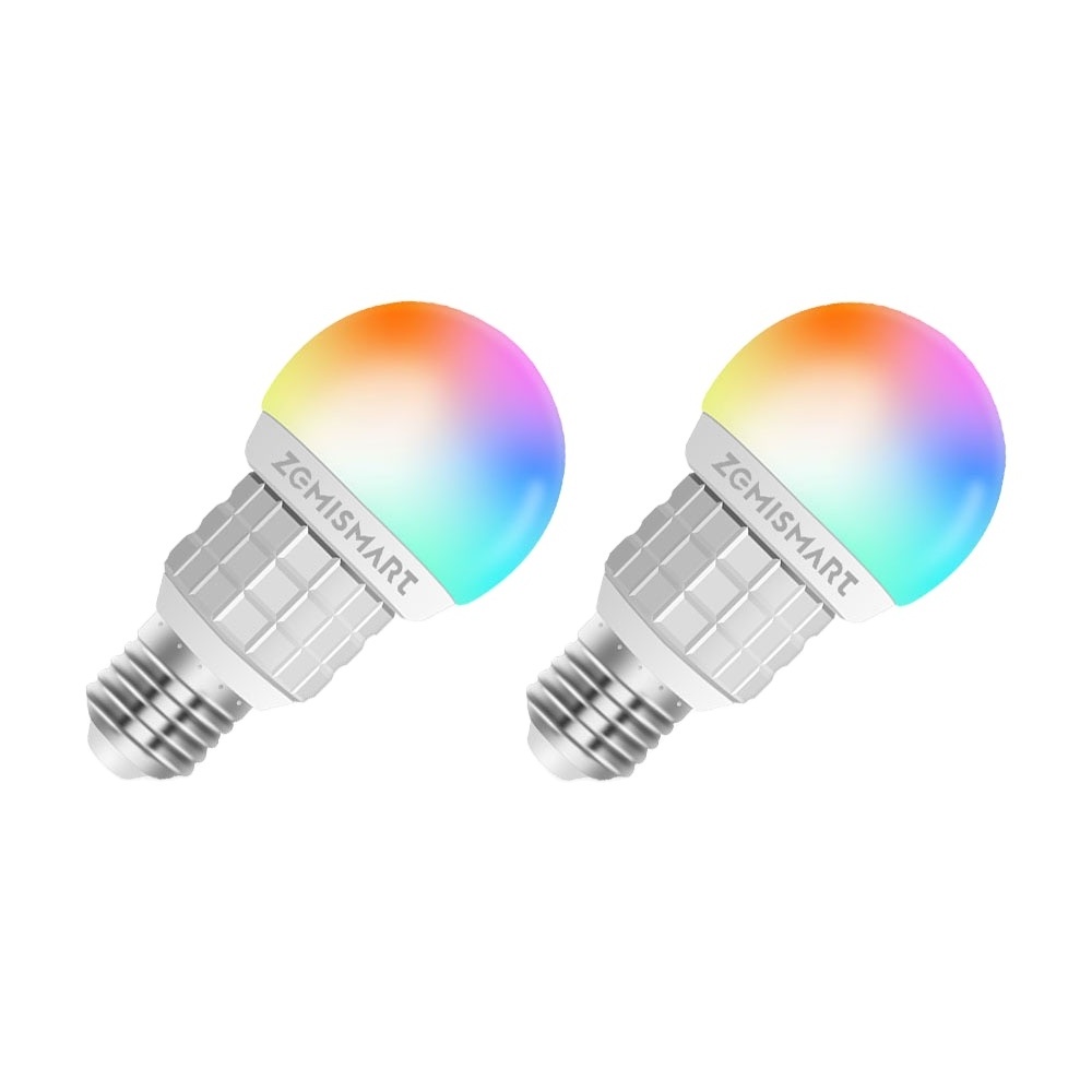 Matter Over WiFi 7W Smart LED Light Bulb RGBCW E27 Dimmable Lighting Homekit Siri Google Home SmartThings Control