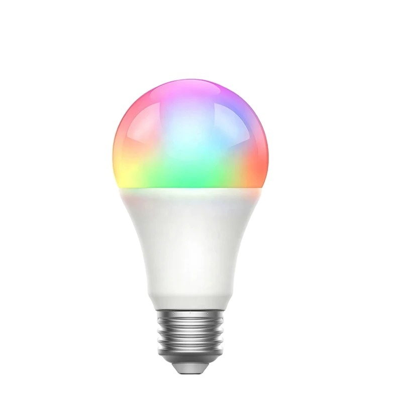 Benexmart Tuya WiFi LED Light Bulb E27 Dimmable Lamp Smart Spotlight RGBCW 9W Colorful Changing Decor Home Alexa Google Home