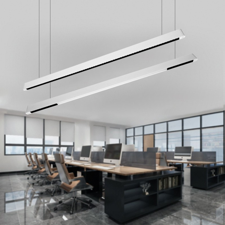 Office Use 3000-6000K Line Lamp Gym Workshop Classroom Ceiling Mounted Led Hanging Tube Linear Light