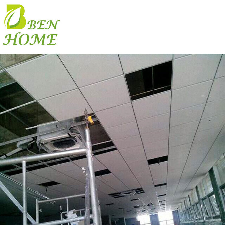 Black Acoustic Mineral Fiber Ceiling Tiles