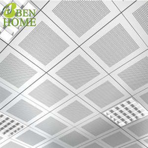 Standard Size Soundproof Aluminum False Ceiling Perforated Panel Low Price