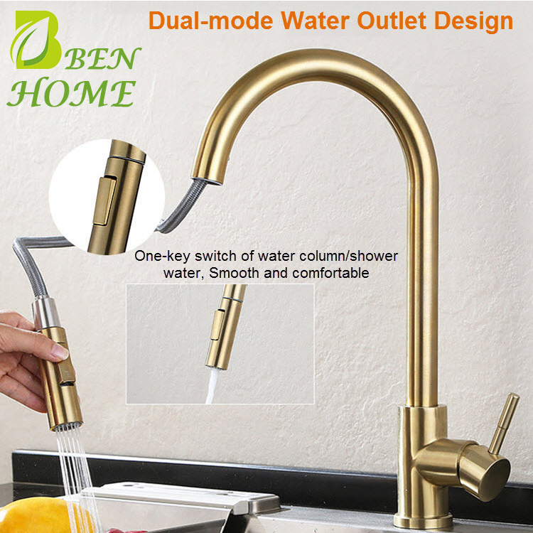 Factory Outlet 304 Stainless Steel Kitchen Sink Faucet Mats With Kitchen Faucet Mixer Kitchen Faucets With Sensor