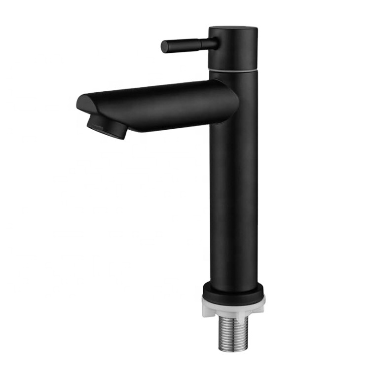 Tall Basin Faucets Black 2020 Hot Cold Water Mixer Tap Bathroom Faucet Black