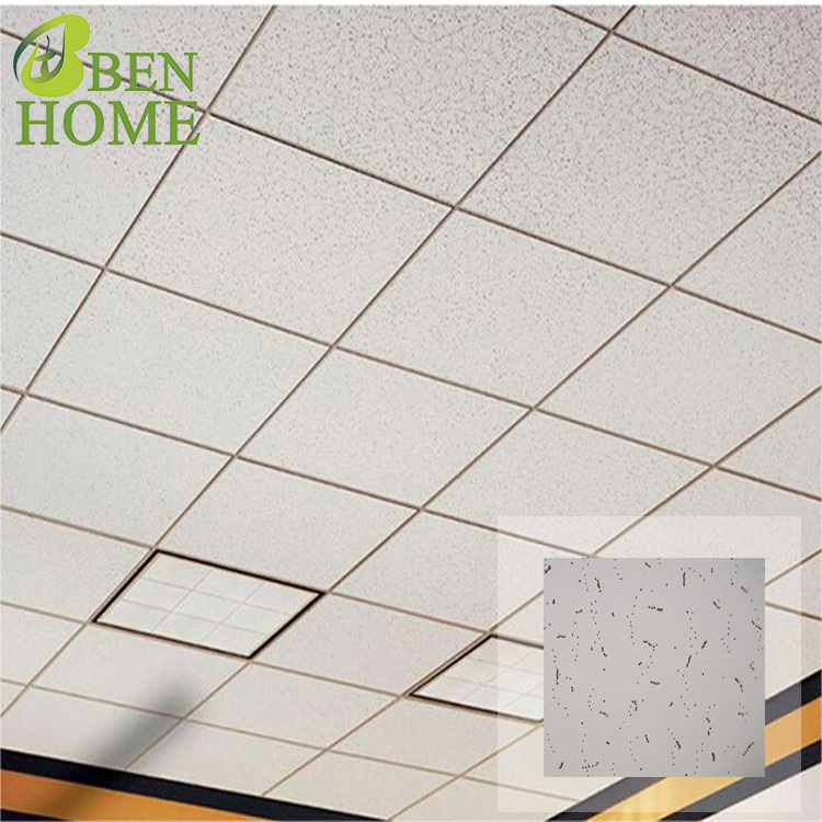 Cheap Classic Charcoal Mineral Fiber Ceiling Tiles Ceiling  4 x 4