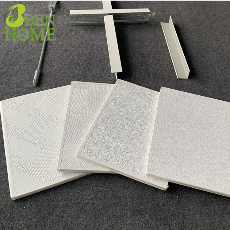 PVC Gypsum Board Ceiling Board Plastic Interlayer Gypsum Board