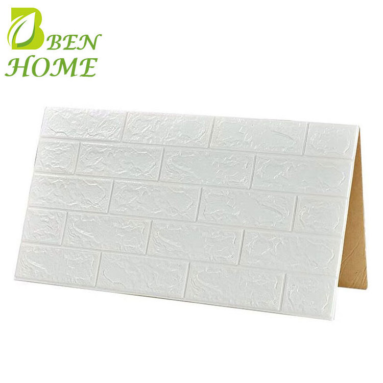 3D Foam Self Adhesive Faux Brick Wall Panels