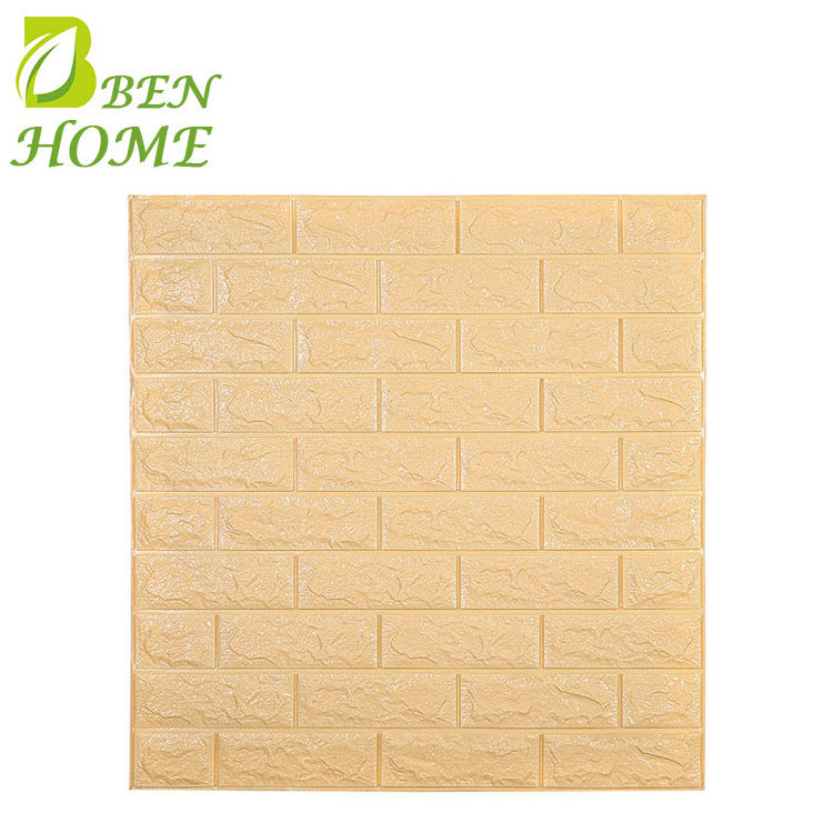 3D Brick Foam Self Adhesive Wall Panel Decoration