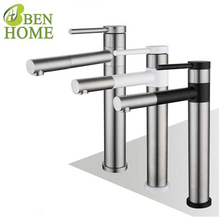 Fashion And Beautiful 304 Stainless Steel Basin Faucet Mixer With Basin Mixer Tap Bathroom Faucet Basin Faucet