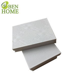 Export Of Advanced Cutting Building Materials Suspended PVC Coated Gypsum Board 600*600MM