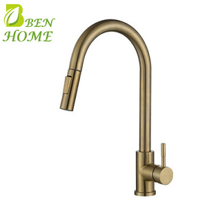 Classic Style 304 Stainless Steel Kitchen Sink Faucet Sprayer Attachment Rotatable With Single Handle Kitchen Faucets