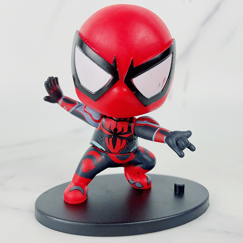 Spider man Hero Animation Collection Model Toys For Children Gift Anime Figure Toys Spiderman Doll