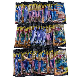 Hot Sale English French Spanish Poke mon Booster Card Box Pokemoned Trading Card Playing Crate Poke mon Card