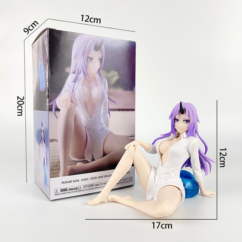 BJ Anime That Time I Got Reincarnated as a Slime Shion Sexy Sleeping Clothes Figure Eroticism Toys Room Collection Wholesale