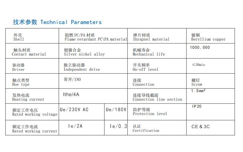 BENLEE 1NO Elevator door switch Elevator Door Lock Point Mechanical switches