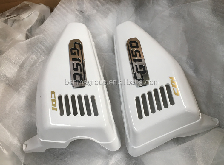 OEM Quality CG150 Motorcycle Plastic Body Parts Rear Front Fender Side Cover for HJ125 HJ150