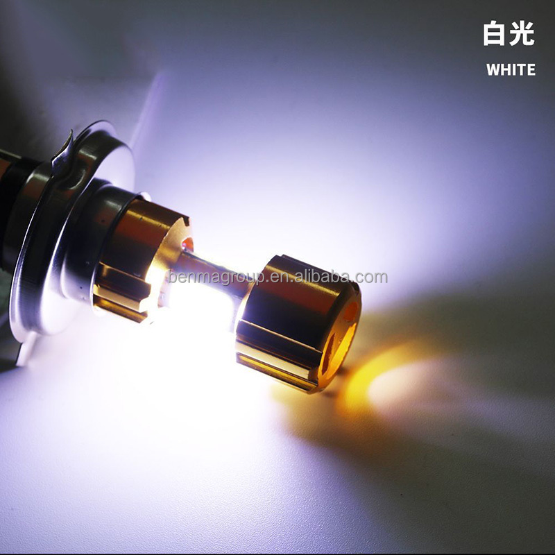 HF Benma Manufacture Price P15D H4 LED H6 BA20D LED Motorcycle Headlight Bulbs Motorcycle Fog Lights Spot Lamp Custom