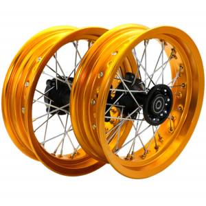 Motocross Accessories 1.60 1.85 2.50 3.00-12 Inch Aluminum Wheels Modified Wheels