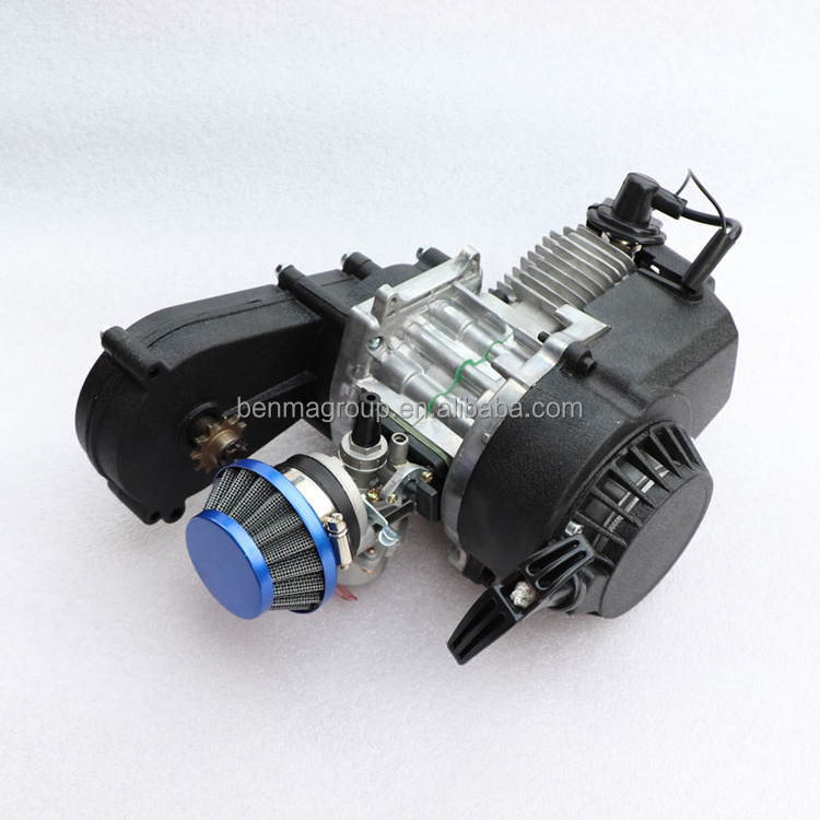 47cc 49cc 40-6 2-Stroke Electric Pull Start Engine with transmission for Mini Moto Quad Pit Bike